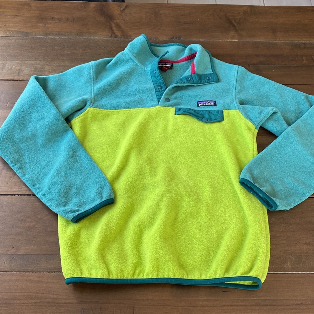 Patagonia Women's Lightweight Synchilla Snap-T Fleece Pullover Size S - Picture 2 of 7